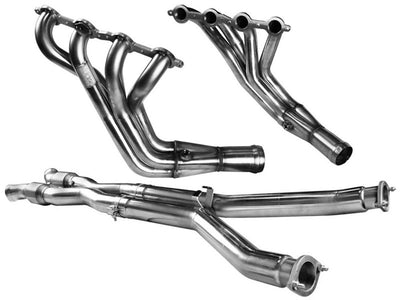 1-7/8" Long Tube Headers w/ GREEN Catted X-Pipe