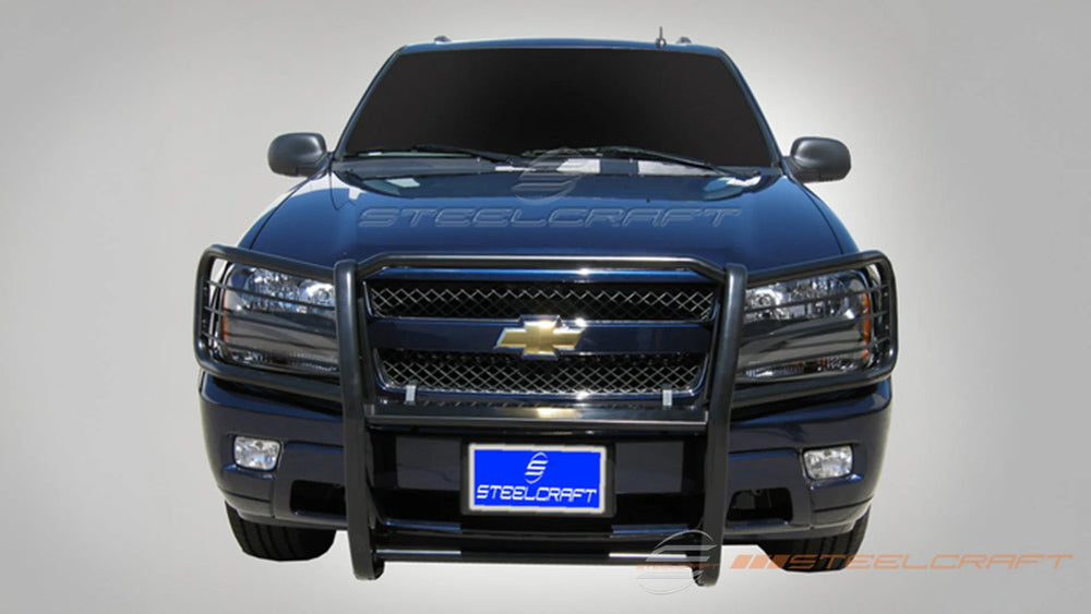 Grille Guard with Removable Headlight Cages