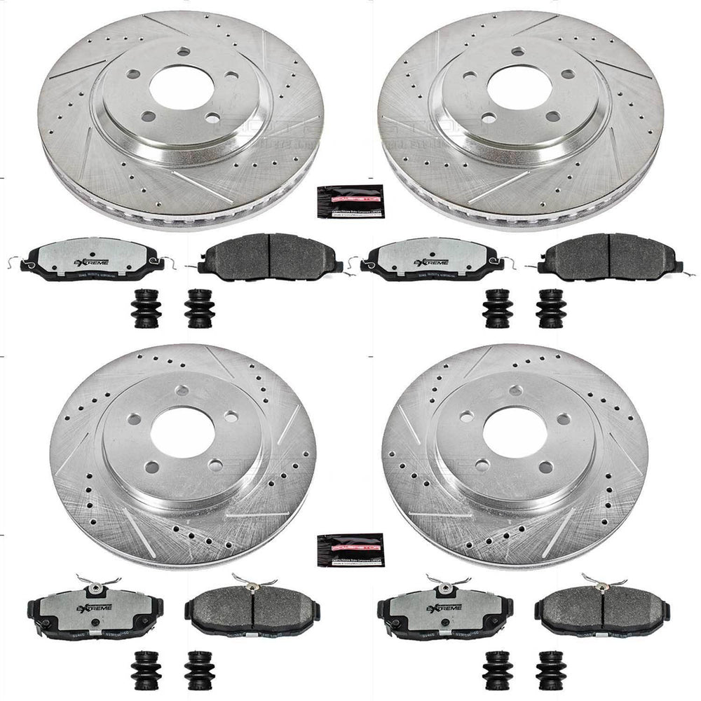 Z26 Street Warrior Front and Rear Brake Kit