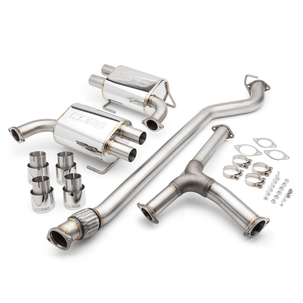 304 Stainless Steel Cat-Back Exhaust System