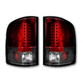 LED Tail Lights with Smoked Lens