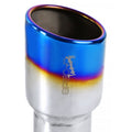 Cat-Back Exhaust System with 4-Inch Burnt-Finish Tips