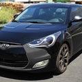 Matte Black Projector Headlights w/ Sequential LED Signal