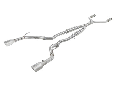 Takeda 2-1/2 IN 304 Stainless Steel Cat-Back Exhaust System