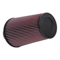 Universal Clamp-On Air Filter 3" Flange 6" Dia