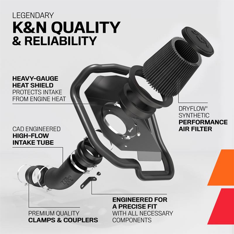 Cold Air Intake System w/ DryFlow Filter