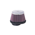 Oval Straight Clamp-On Air Filter, 2-Inch Flange ID