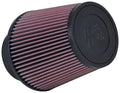 Universal Clamp-On Air Filter, Round Tapered, 3.5-Inch Flange ID, 6-Inch Height