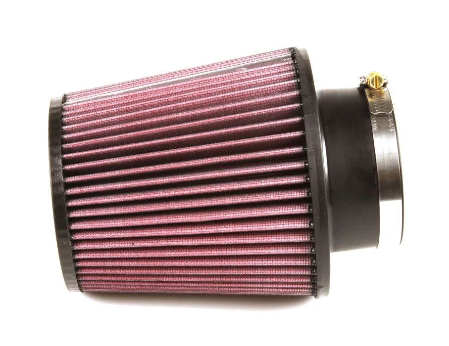 Universal Clamp-On Air Filter, Round Tapered, 3.5-Inch Flange ID, 6-Inch Height