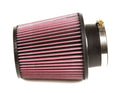 Universal Clamp-On Air Filter, Round Tapered, 3.5-Inch Flange ID, 6-Inch Height