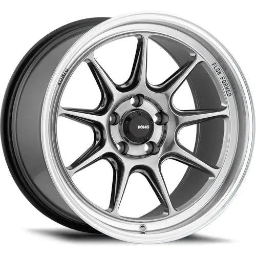 Hypergram 18x8.5 5x114.3 +35mm Hyper Chrome 9-Spoke