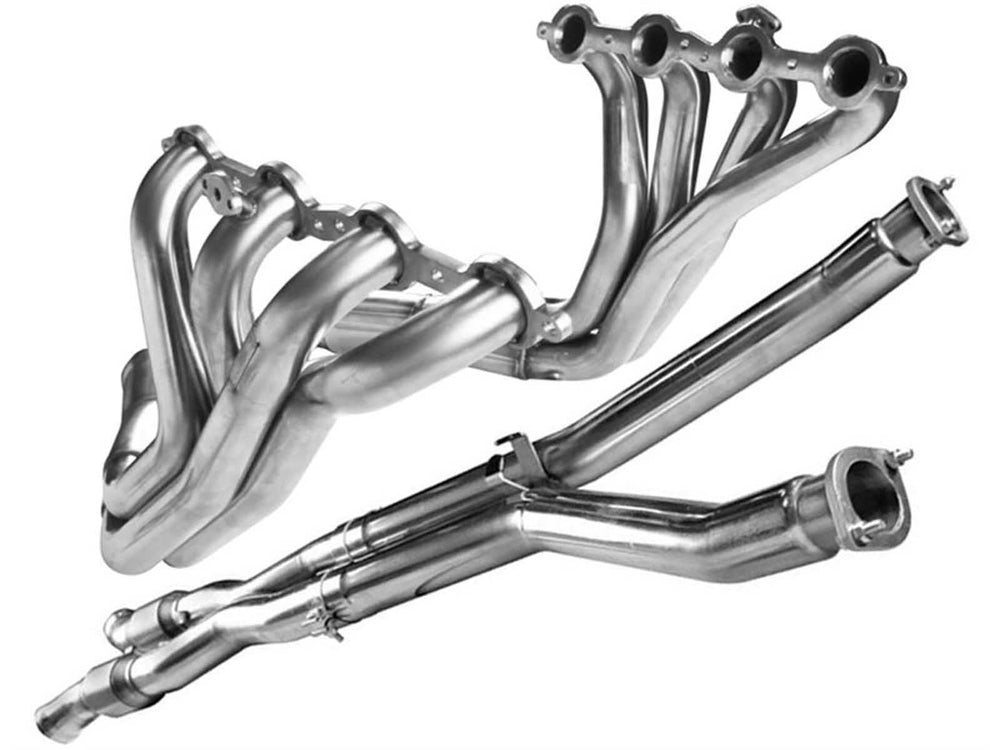 1-7/8" Emissions Long Tube Headers w/ GREEN Catted X-Pipe