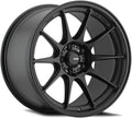 Dekagram 16x8 +40mm 4x108mm Matte Black Wheel