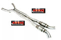 6.0L/6.2L LS2/LS3 Stainless Steel Long Tube Headers with Catted X-Pipe