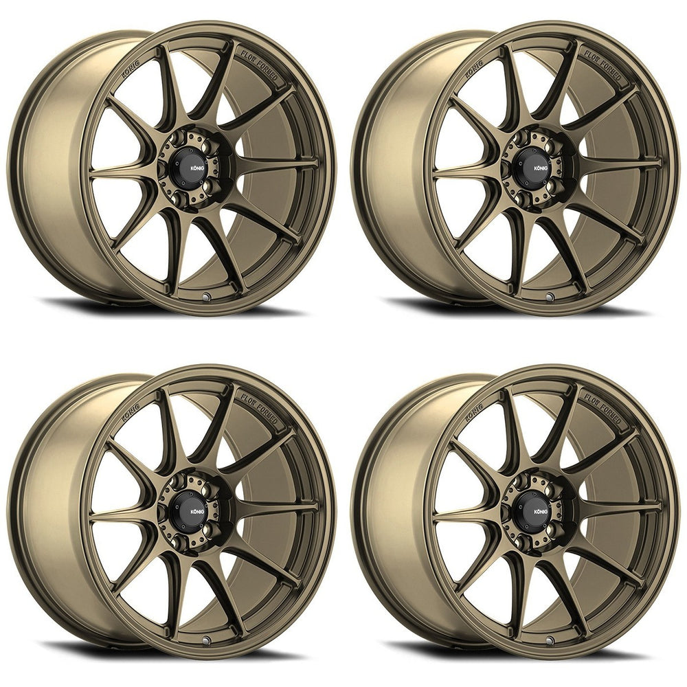 Dekagram 15x8 +25 4x100 Gloss Bronze Wheel