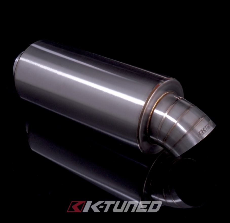 3.5-Inch Turndown Tip Stainless Steel Muffler