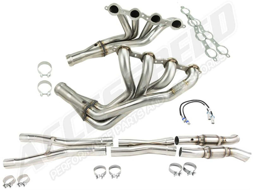 1-7/8" x 3" Stainless Steel Long Tube Headers