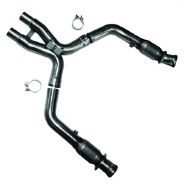 3-Inch Catted X-Pipe w/ High Flow Cats