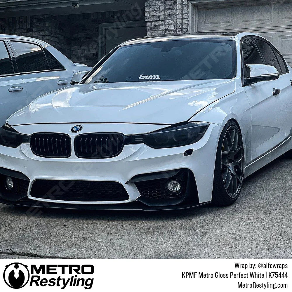 K75400 Series Gloss Perfect White Vehicle Wrap Film