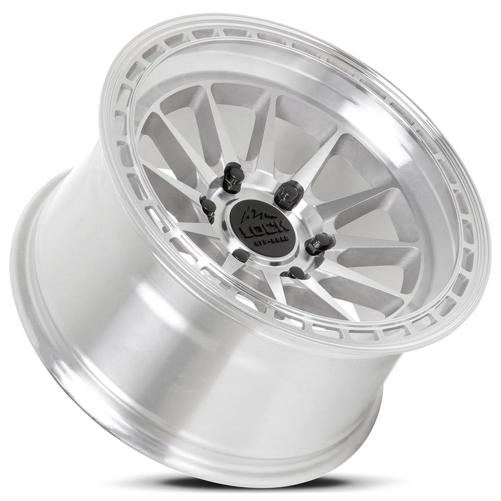 Baja 17x8 +40mm 5x114.3 Machined Wheel