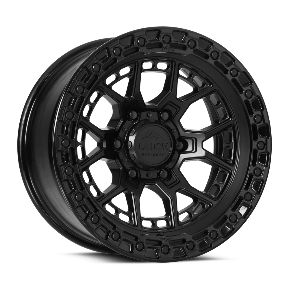 Commando 17x9 -12mm Offset Beadlock-Inspired Wheel