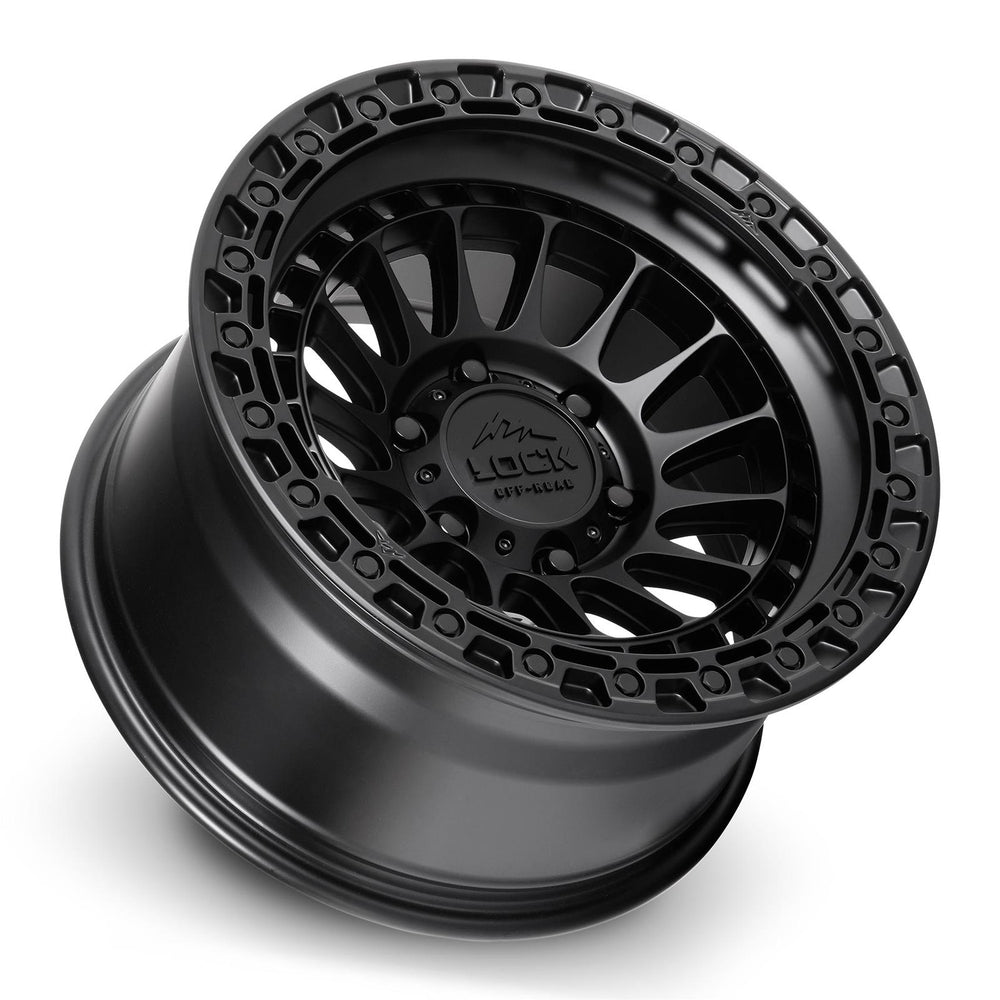 Mojave 17x9 6x139.7 0mm Offset Matte Black Alloy Wheel