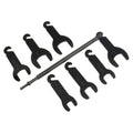 8 Piece Pneumatic Fan Clutch Wrench Set