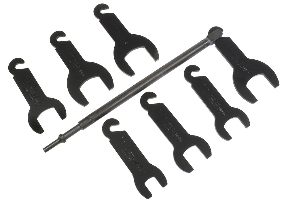 8 Piece Pneumatic Fan Clutch Wrench Set