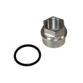 Billet Aluminum Block Breather Adapter 3/4" NPT