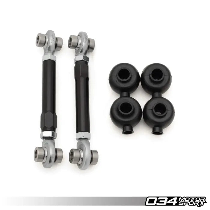 Billet Aluminum Adjustable Front Sway Bar End Link Set
