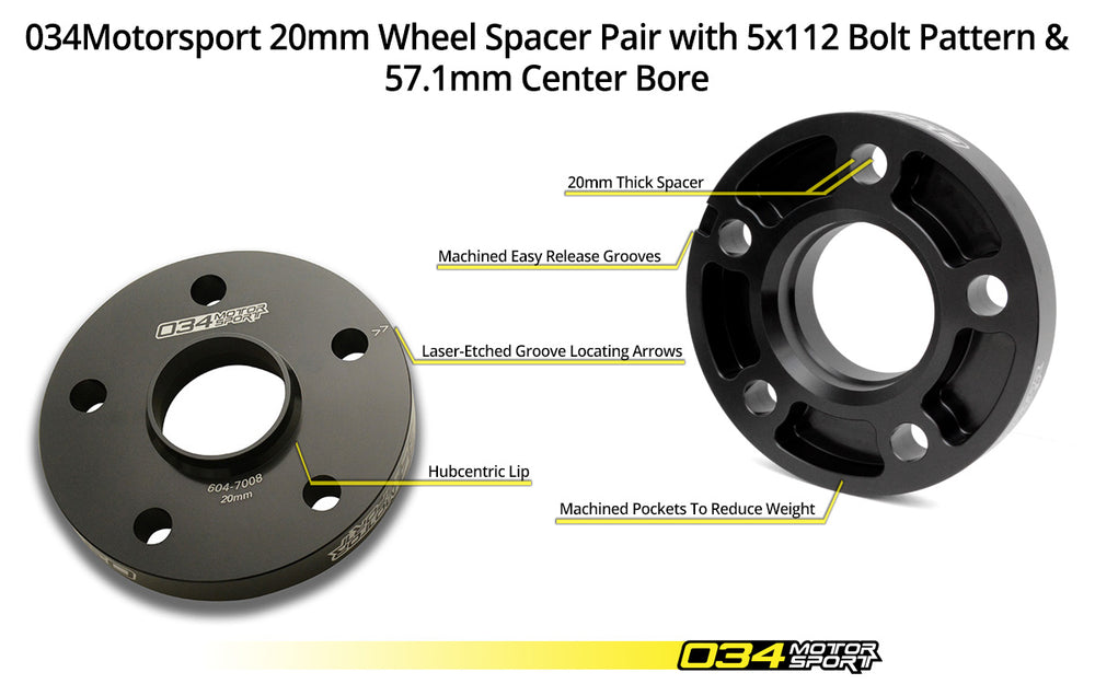 20mm Wheel Spacer Pair