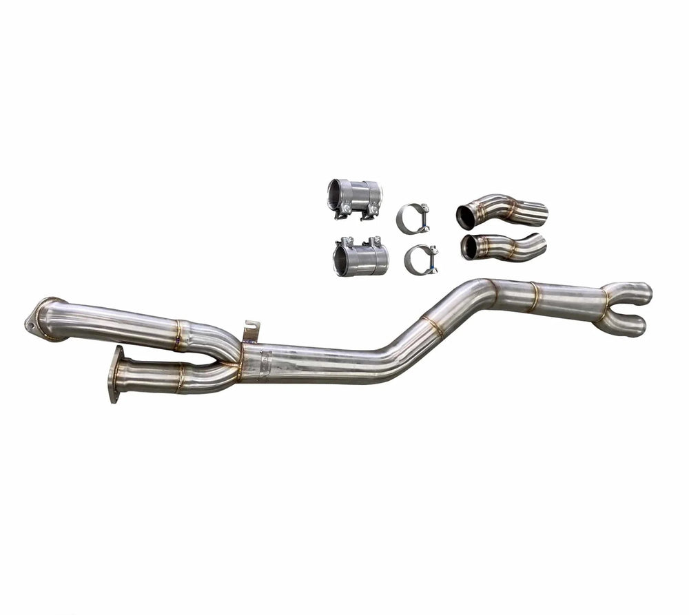 304 Brushed Stainless Steel Cat-Back Exhaust System