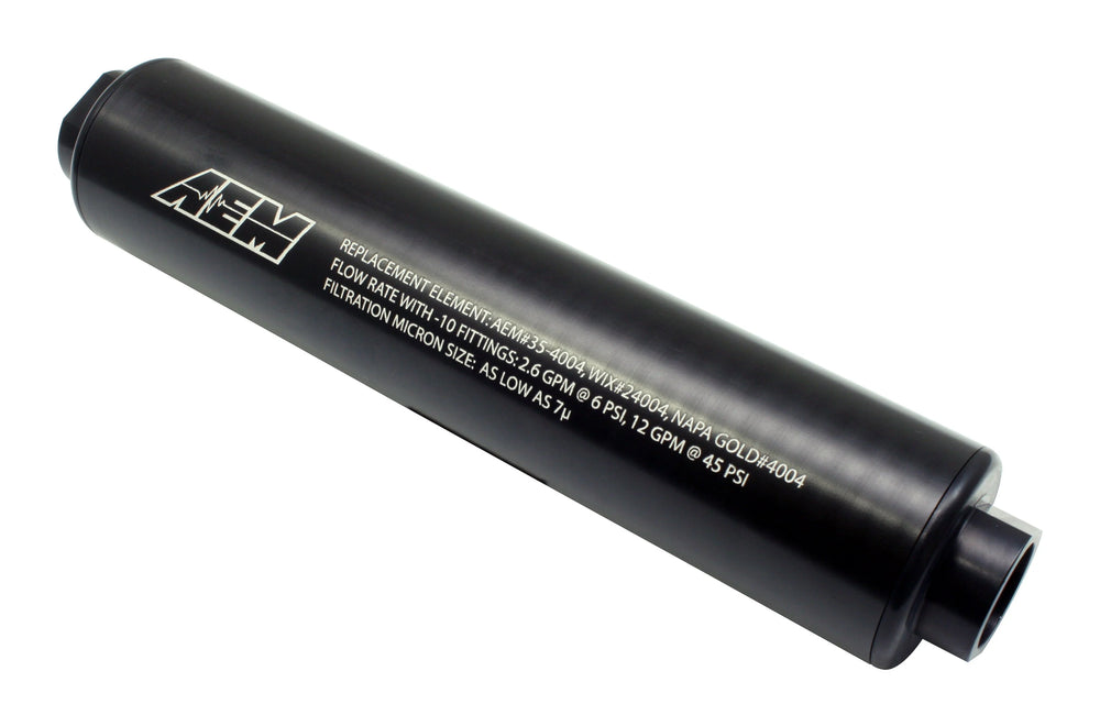 Universal High Flow -10 AN Inline Fuel Filter