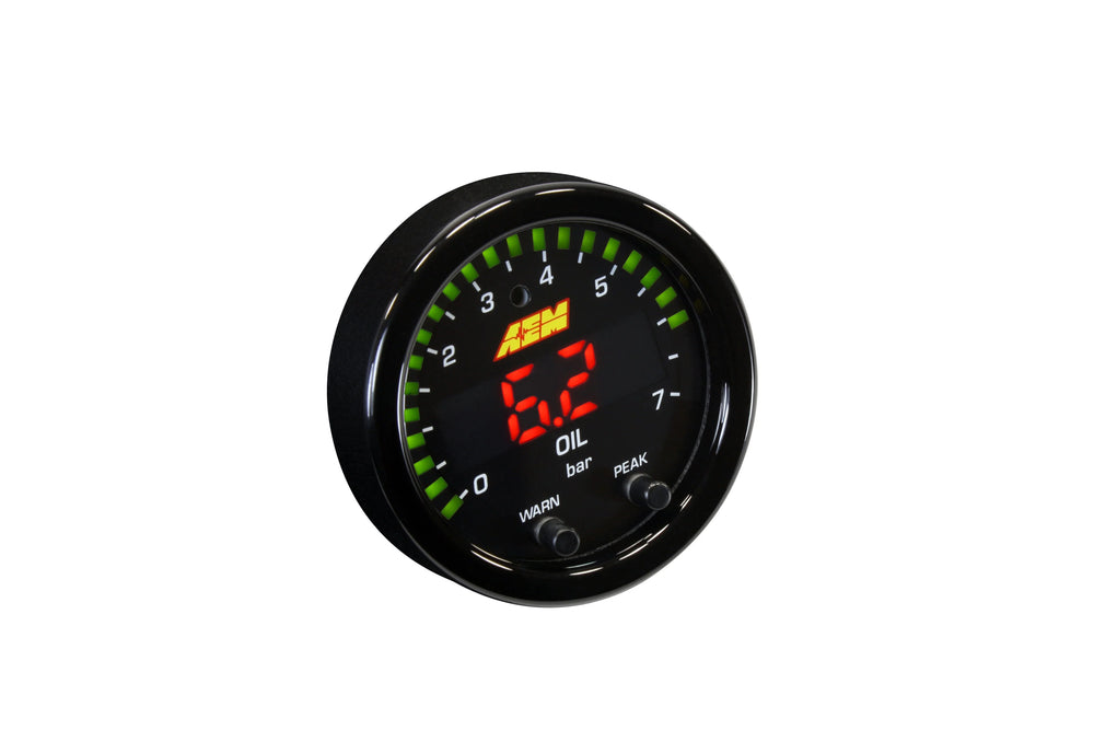 X-Series 52mm Digital Oil/Fuel Pressure Gauge