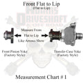 Front Extreme-Duty 1310 CV Driveshaft