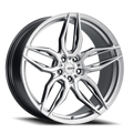 ADV005 20x10.5 +22 Platinum Black 5-Spoke
