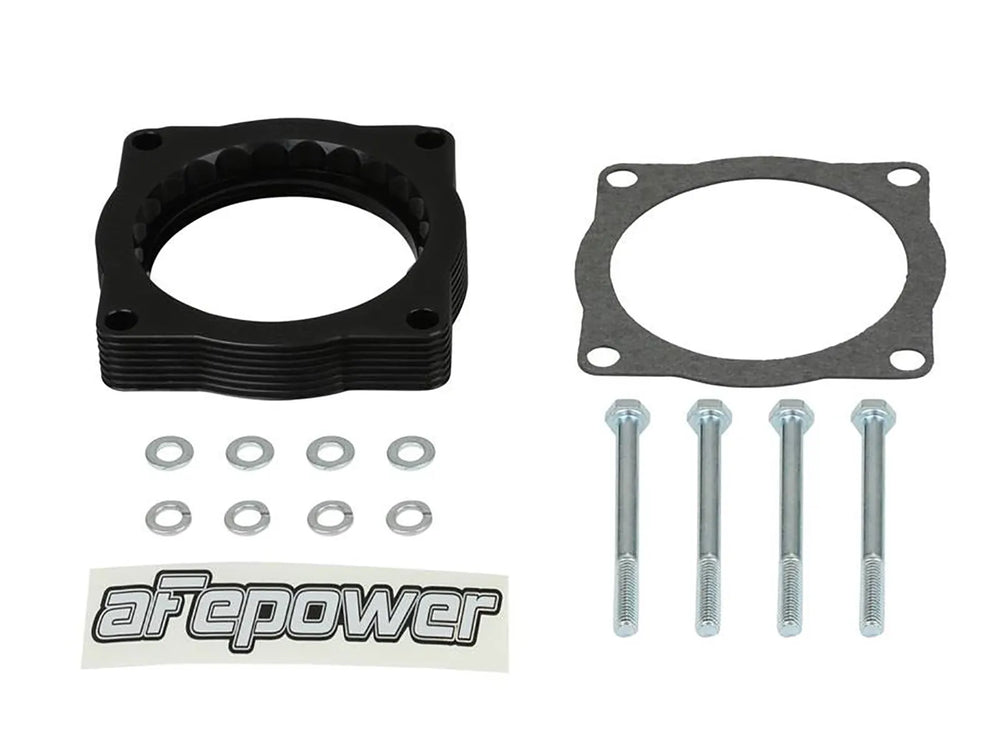 Billet Aluminum Serrated/Helix Throttle Body Spacer Kit