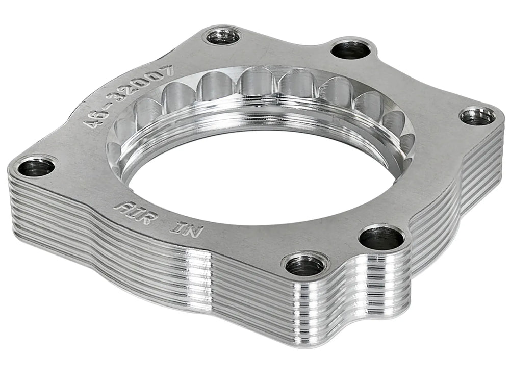 Billet Aluminum Serrated Helix Airflow Spacer