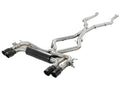3" Dual to 2-1/2" Mandrel-Bent Cat-Back Exhaust