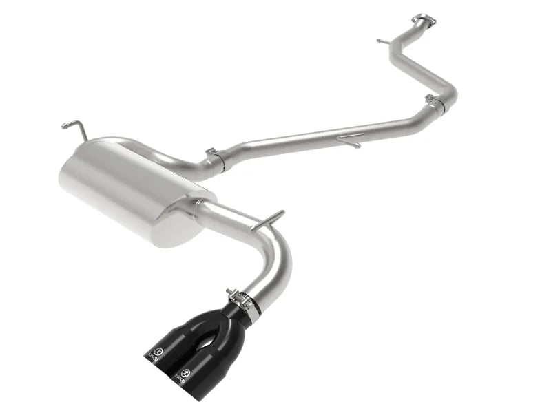Takeda Cat-Back Exhaust System 3" Black Tip