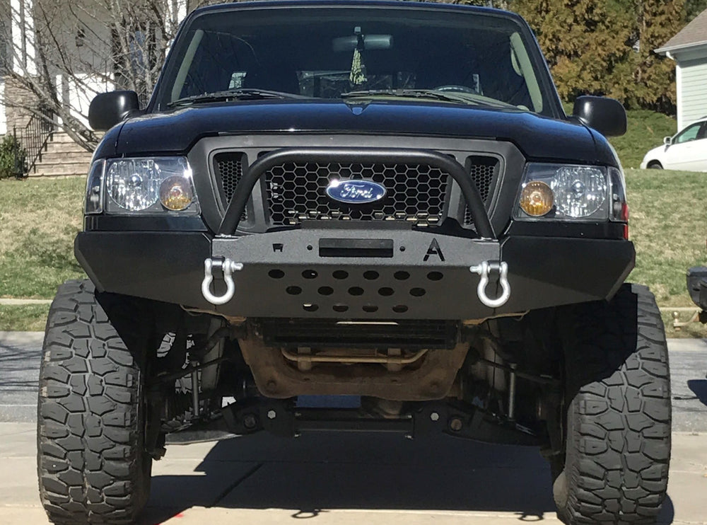 Elite Modular Plain Front Winch Bumper