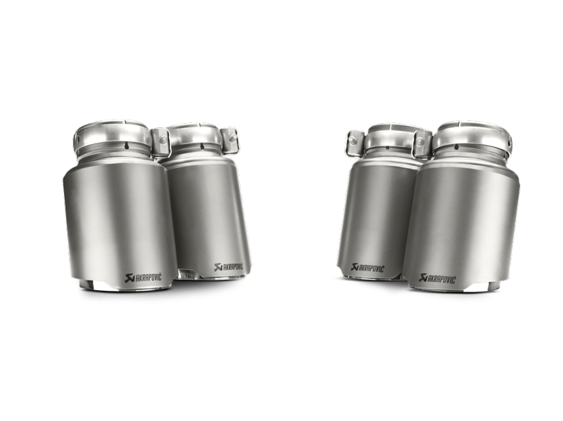 Titanium Tail Pipe Set