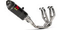 Exhaust System with Carbon Fiber Muffler