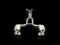 Titanium Exhaust System with Resonators and Tips