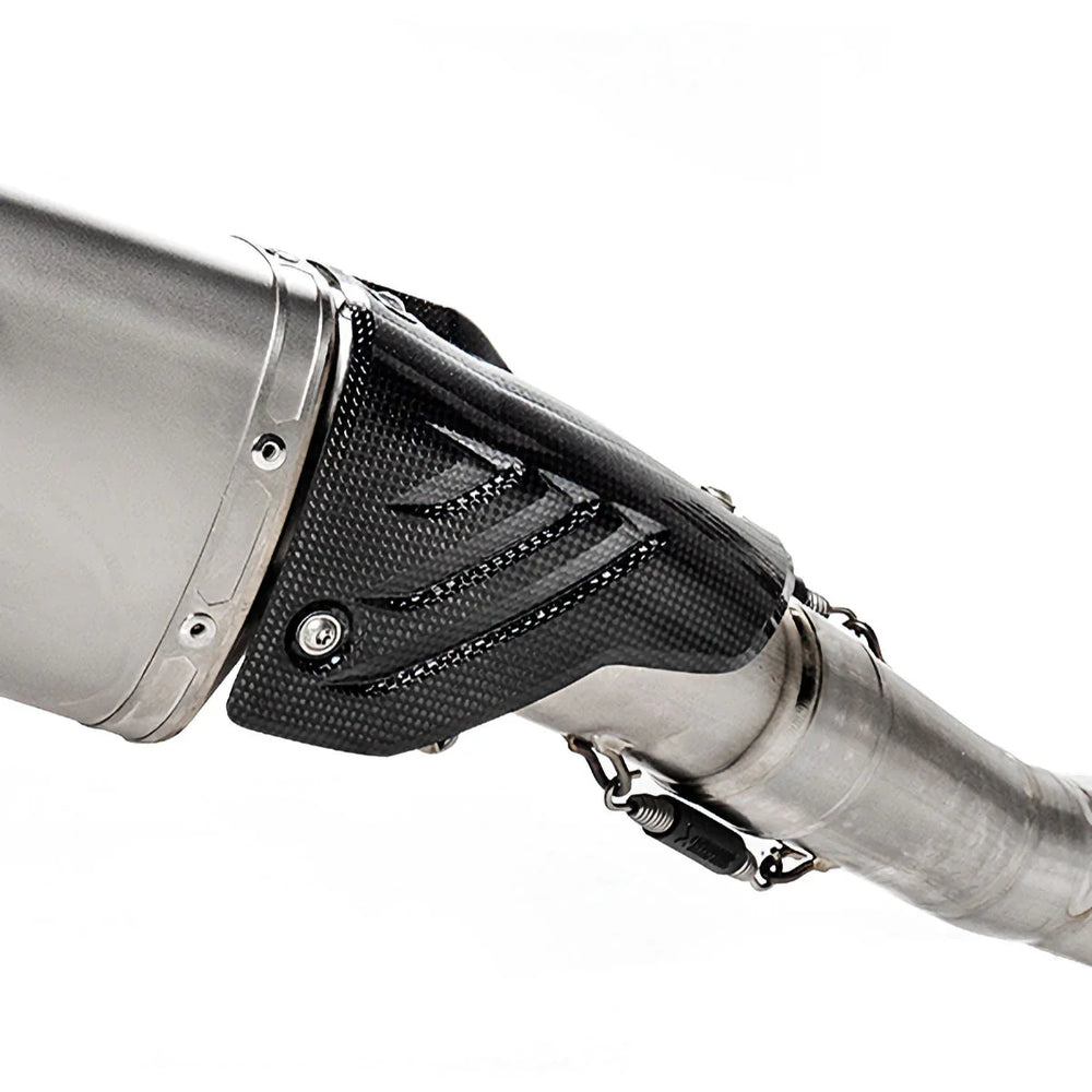 Exhaust Heat Shield Carbon Fiber Glossy