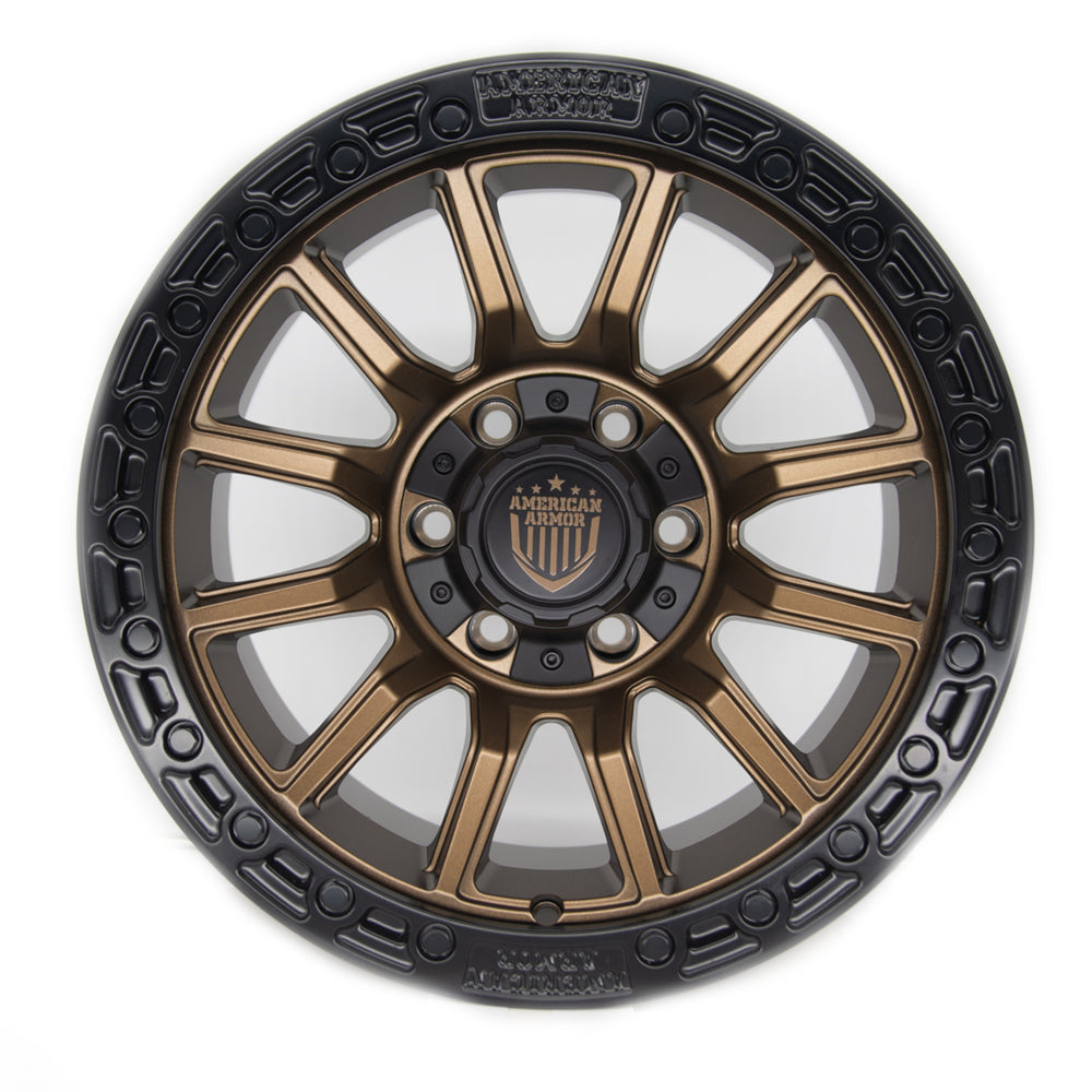 A553 Desert Tech 17x9 Matte Bronze Black Alloy Wheel