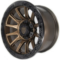 A553 Desert Tech 17x9 Matte Bronze Black Alloy Wheel
