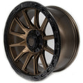 A553 Desert Tech 17x9 Matte Bronze Black Alloy Wheel