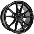 AN-10 19x8.5 +35 5x114.3mm Black Dark Tint Machined Spoke Faces