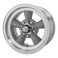 Torq Thrust D 15-inch Wheel, Gray w/ Machined Lip